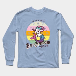 Best Capricorn Mom Ever Long Sleeve T-Shirt